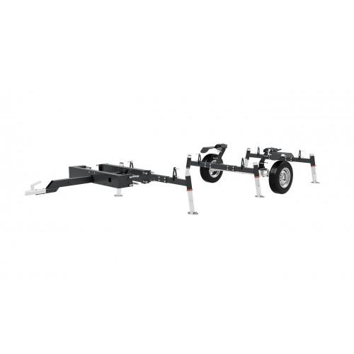 Unbraked Trailerkit with Support Legs, B751 PRO